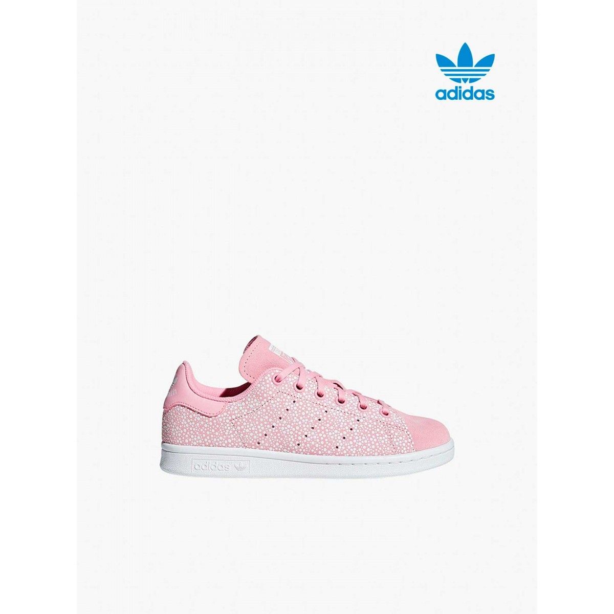 stan smith rosa claro