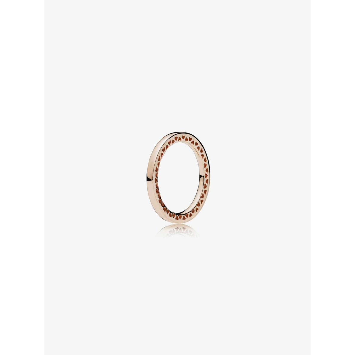 PANDORA Anel Classic Hearts of Pandora Rose 3357077538UNI Marques Soares
